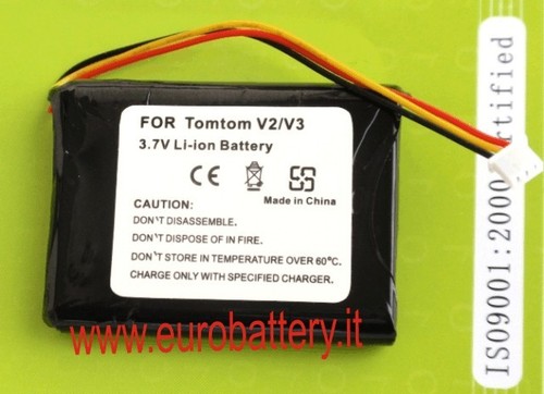 Batteria 1400 per tomtom - ma,